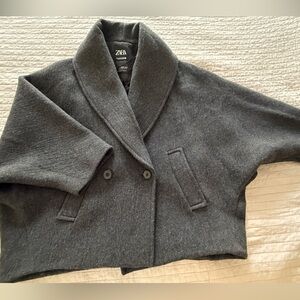 Zara Women’s Charcoal Premium Quality Winter Coat